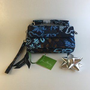 Vera Bradley All in One Crossbody Java Floral New